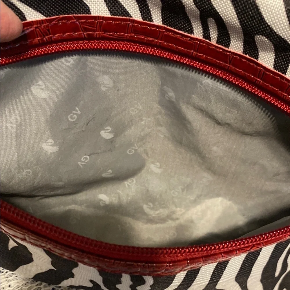 Black Textured Cosmetic Bags Set